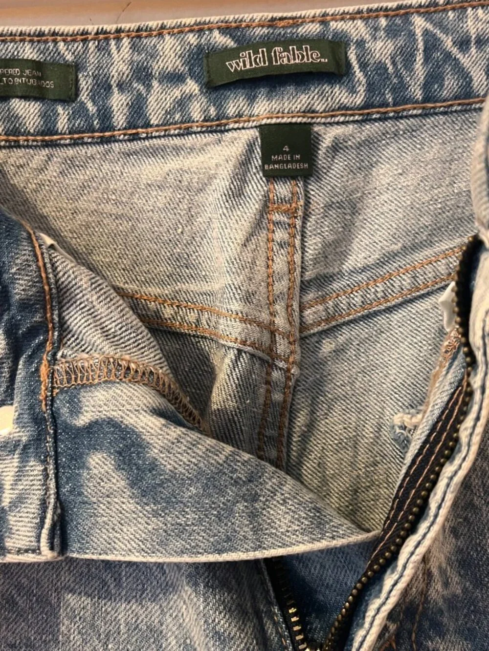 wild fable Tapered Distressed Jeans | Size 4